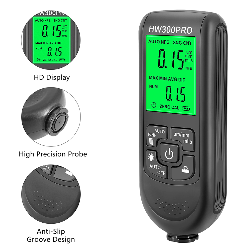 0-2000um High-precision Car Pa - Paint Thickness Gauge recension och pris