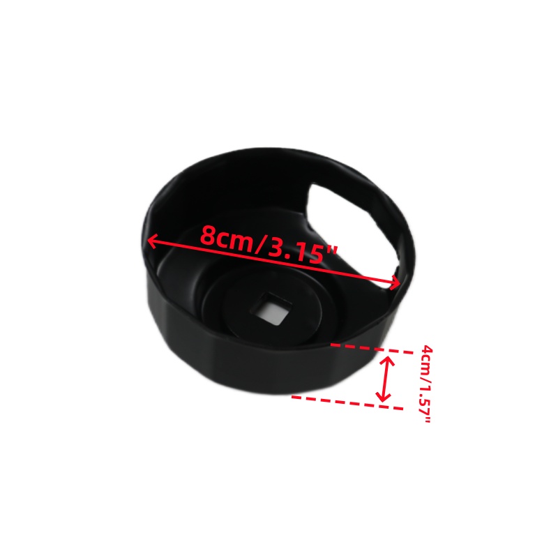 Motorcycle Metal End Cap Style - Oil Filter Wrench recension och pris