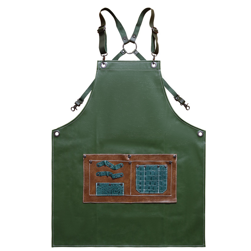 pu leather apron custom logo w - Auto Repair Shop Logo recension och pris